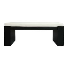 Lin Mindi Wood Ottoman Bench